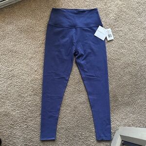 Beyond Yoga Deep Blue Leggings, Size Large